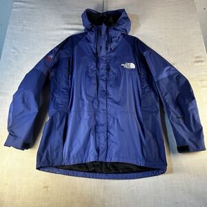 The North Face Gore Tex XCR Summit Series Jacket With Fleece Interior Men's Blue